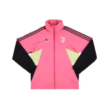 Adidas Juventus Jackets Coats Unisex Pink Black
