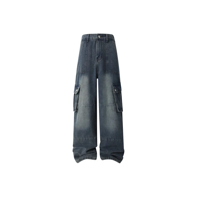 DAREASY Jeans Unisex Washed Blue-41