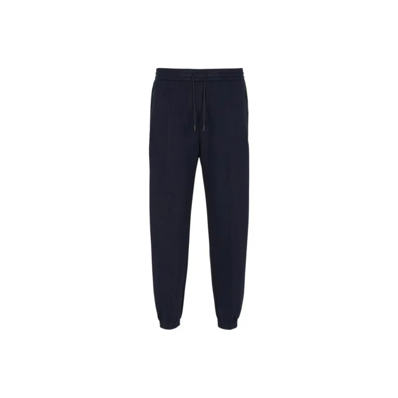 VERSACE Logo Embroidered Elasticated Waistband Track Pants-0
