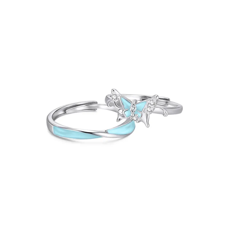 SINO GEM S925 Silver Rings Unisex-7