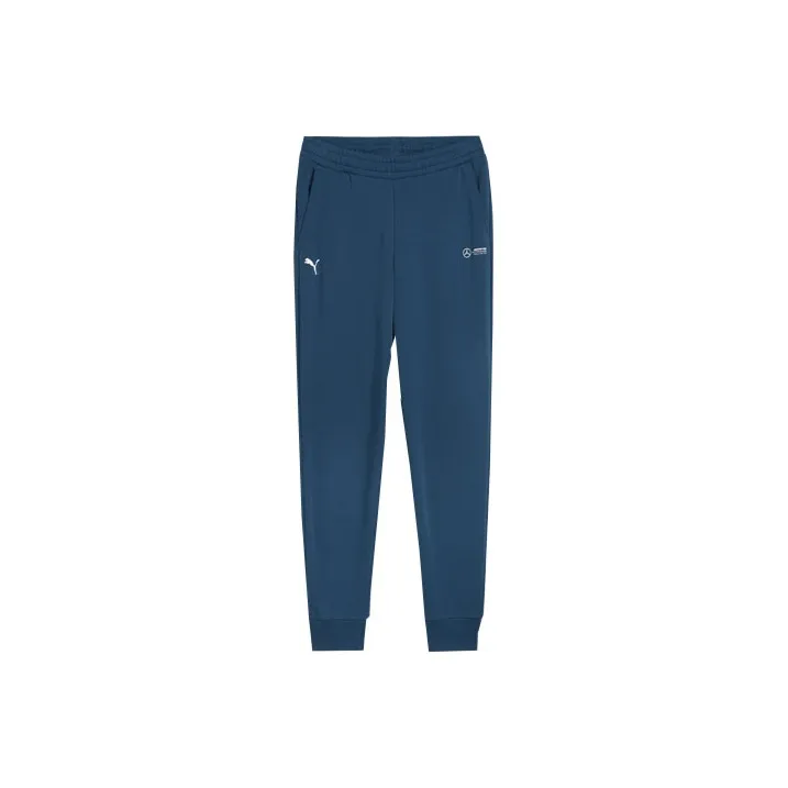 PUMA Mercedes-AMG Petronas Knitted Sports Pants Men's Tropical Ocean Color-0