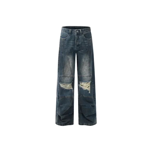 GBXM Jeans Unisex Blue