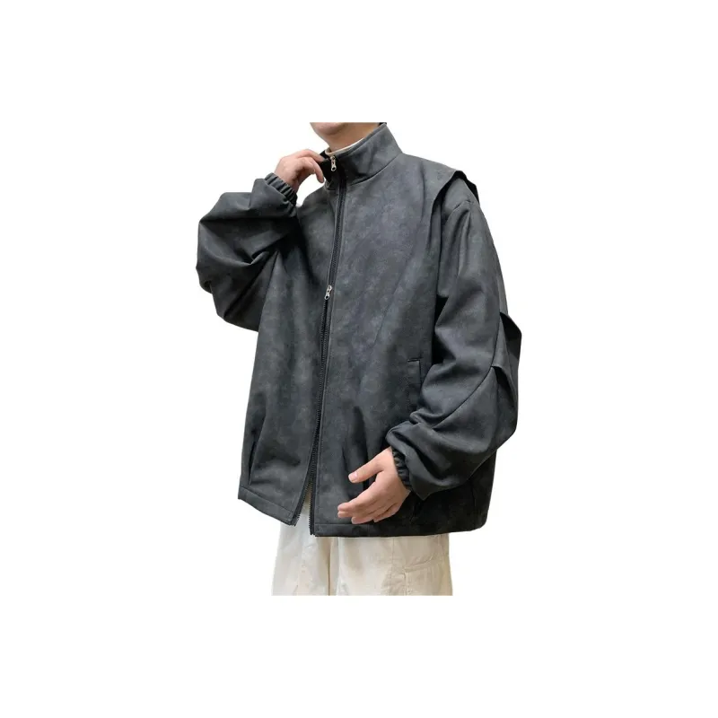 SOCKKEY Leather Jackets Unisex-0
