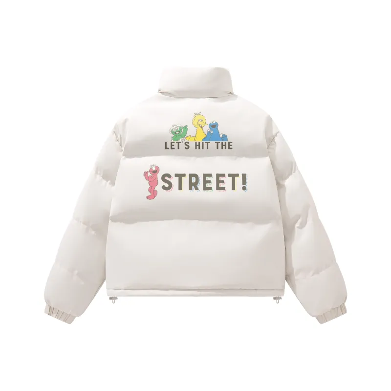 SESAME STREET Puffer Jacket Unisex-4