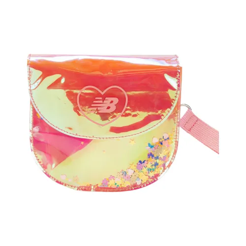 New Balance Polyurethane Laser Bag Princess Bag Shoulder Bag Crossbody Bag Women's Pink