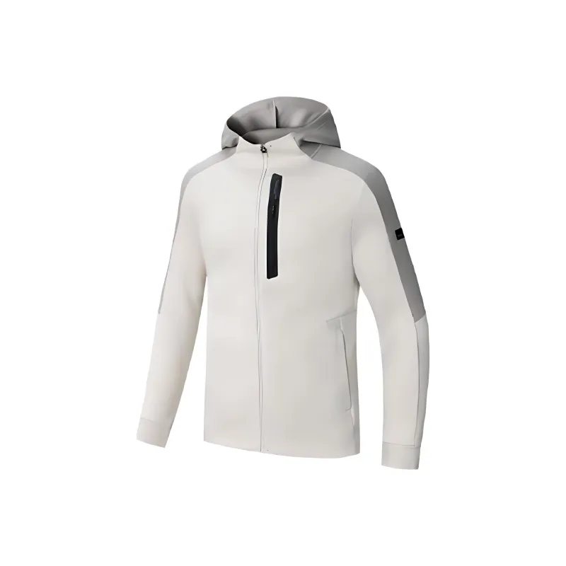 Anta Variety Training Collection Jackets & Coats Men's Pine Smoke Gray/Chalk-0
