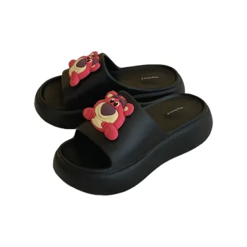 SHIGUDE x Disney Sandal Slippers Women's, Black