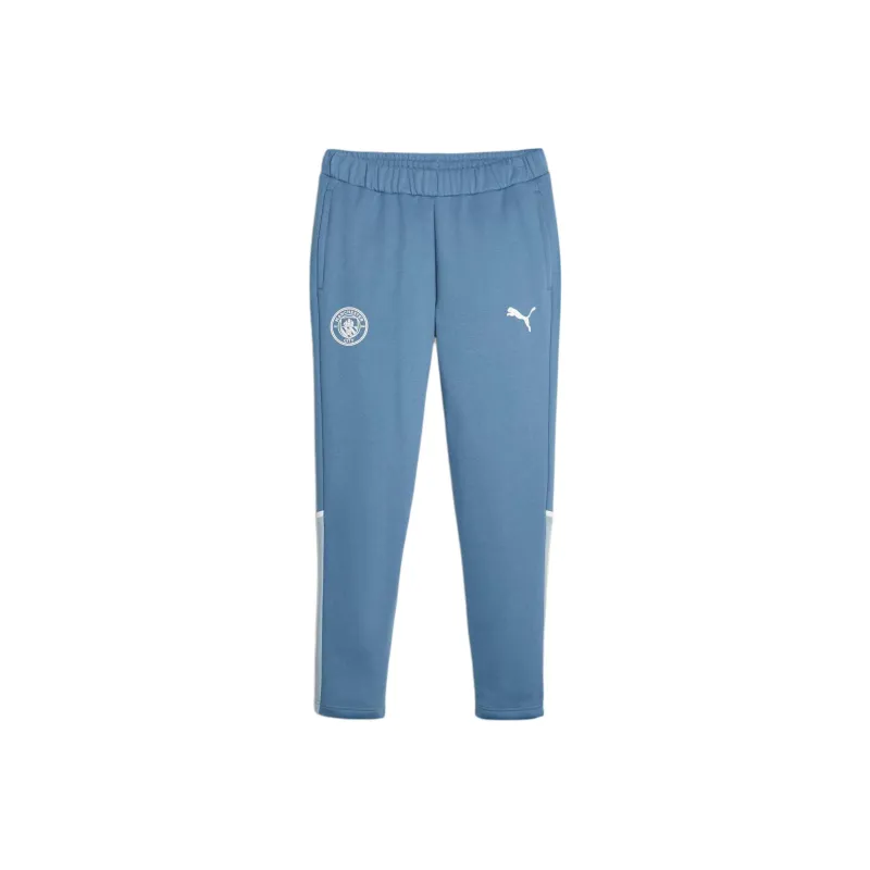 PUMA MCFC Knitted Sweatpants Men's Washed Blue-0
