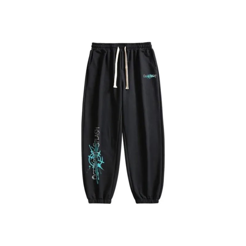 Small Columns Under The Sea Casual Pants Unisex-16