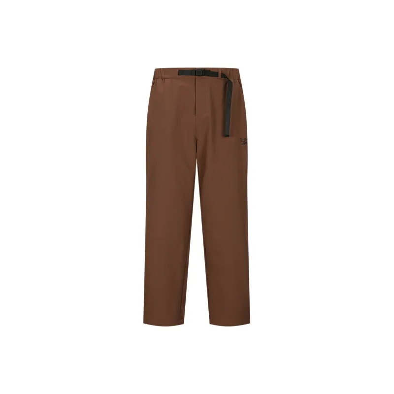 Reebok Knitted Sports Pants Unisex Brown-0