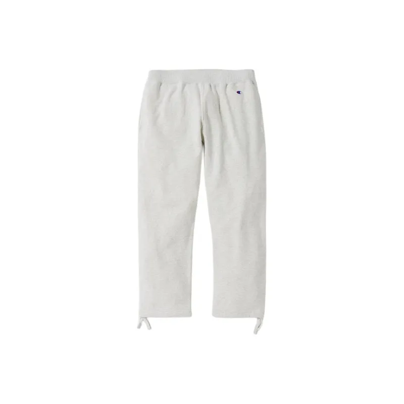 Champion SS24 Knitted Sports Pants Unisex Oat-0