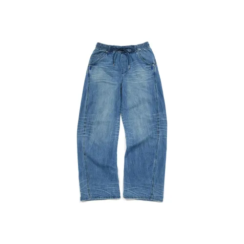 Angel Chen X Lee ANGEL CHEN Collaboration Jeans Unisex Medium Blue