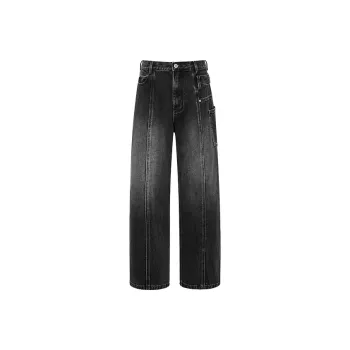 Feng Chen Wang Jeans Unisex Black
