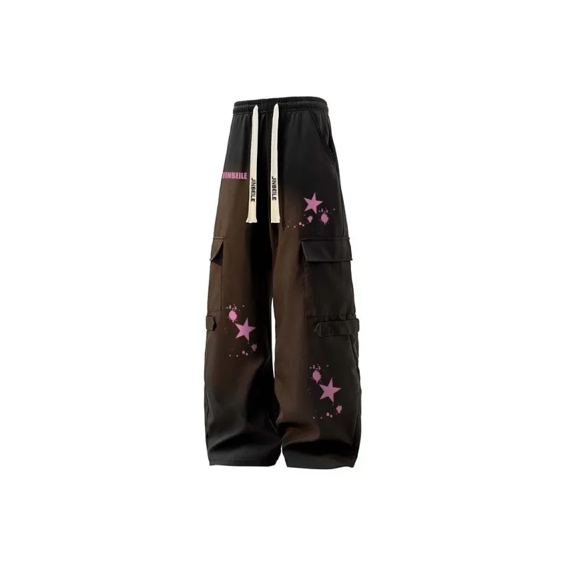 JINBEILE Cargo Pants Unisex-8