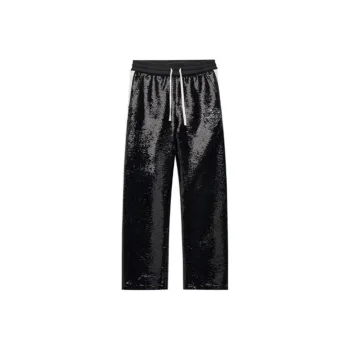 Ed Hardy FW24 Casual Pants Men's Black