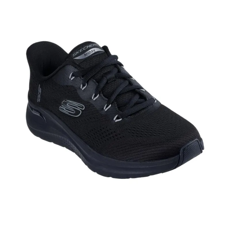 Skechers ARCH FIT 2.0 Low Top Casual Shoes Men's Black-2