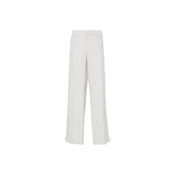 Misbhv Washed Linen Tailored Trousers