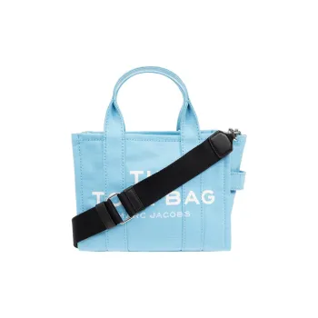 MARC JACOBS Canvas Tote Bag Portable One Shoulder Canvas Bag Mini Women's Blue