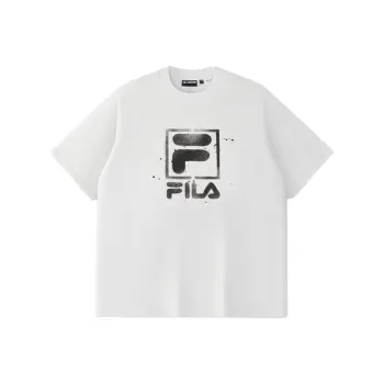 FILA FUSION QRFUSION LIFE SS25 T Shirt Unisex Standard White