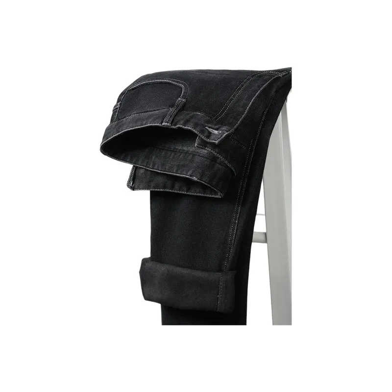 FAIRWHALE Jeans Men's Charcoal Black-0