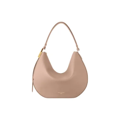 LOUIS VUITTON Low Key Cow Leather Handbag Medium Size Women's Pink