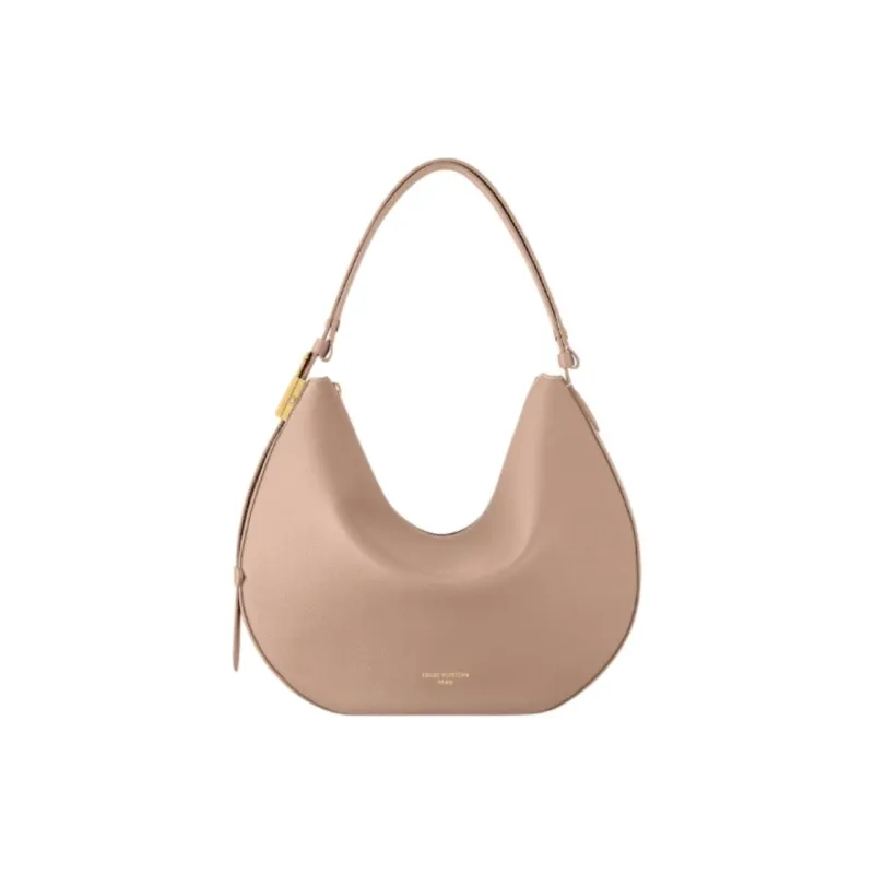 LOUIS VUITTON Low Key Cow Leather Handbag Medium Size Women's Pink-0