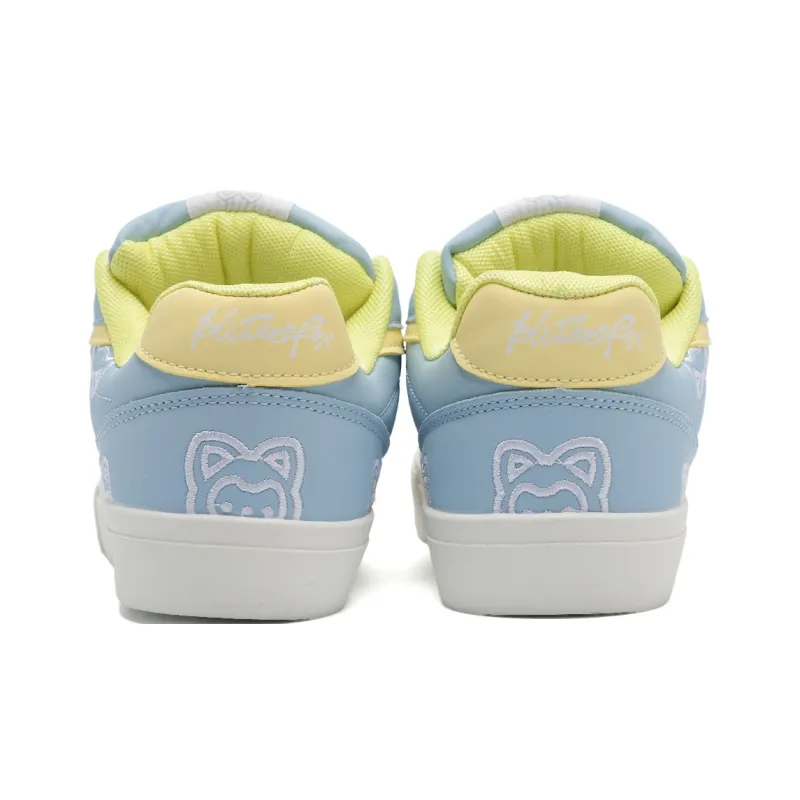 ALI THE FOX Slip Resistant Low Top Skateboard Shoes Unisex-4
