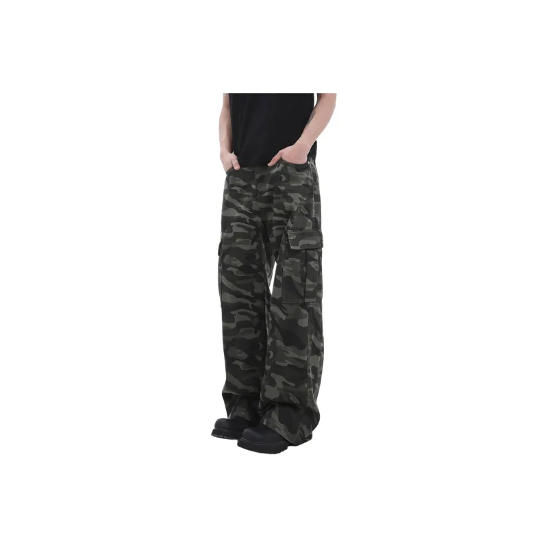 CUWU Jeans Unisex Camouflage-0