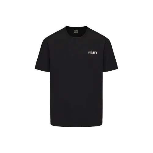 Pony T Shirts Unisex Black