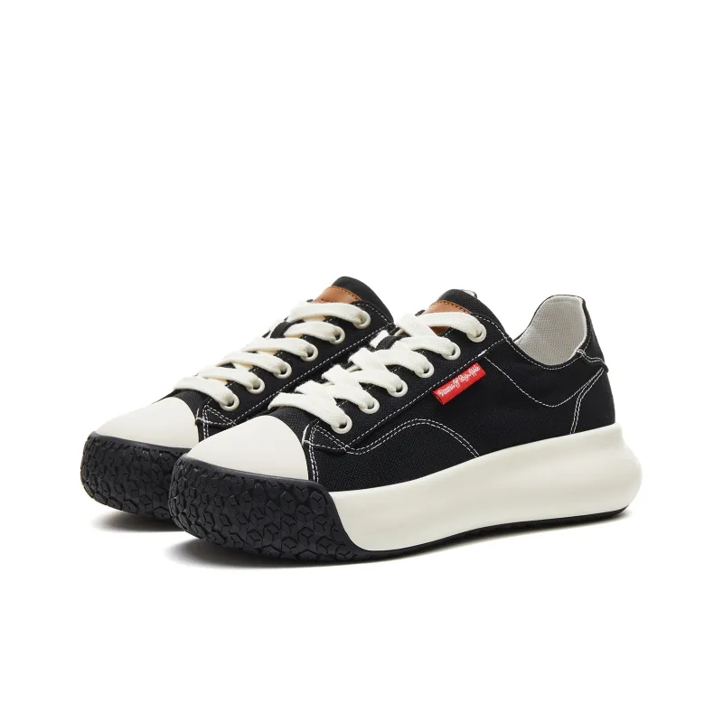 VOBA Anti Slip And Wear Resistant Height Increasing Low Top Canvas Shoes Women's-31