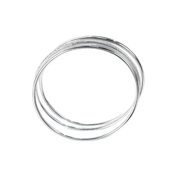 HAOYINFANG 999 Fine Silver Sterling Silver Bracelets Women's