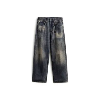 *EVAE+MOB Jeans Unisex Vintage Blue