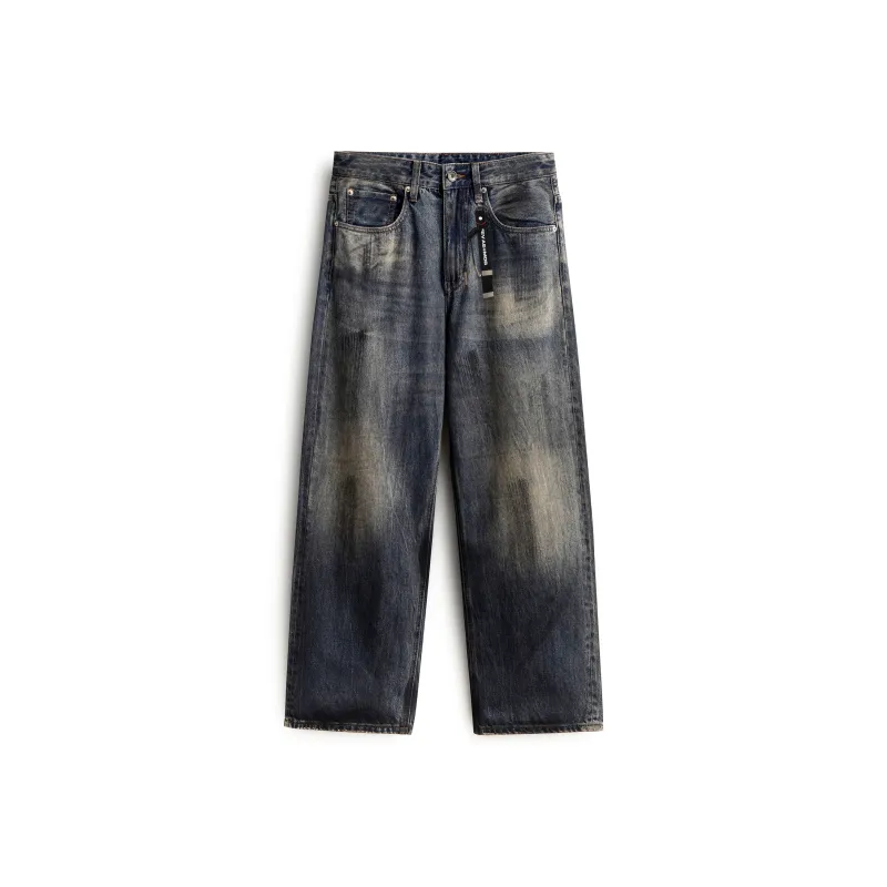 *EVAE+MOB Jeans Unisex Vintage Blue-0