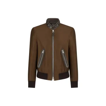 TOM FORD Faille Biker Jacket