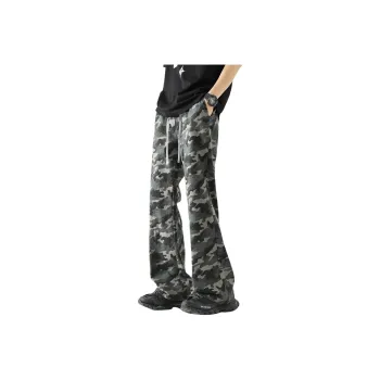 WKOOG Casual Pants Unisex Camouflage