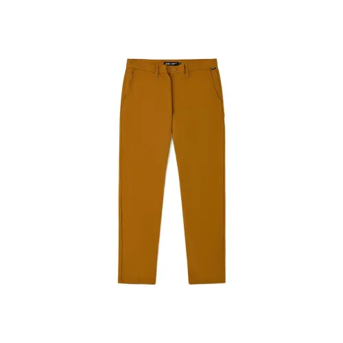 Vans Casual Pants Men Yellow