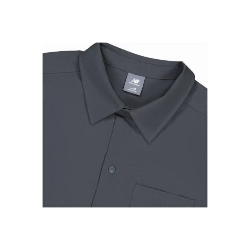 New Balance Shirt Men's Black Asphalt-2