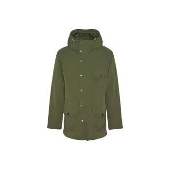 BARBOUR FW24 Puffer Jacket Men's Olive Green