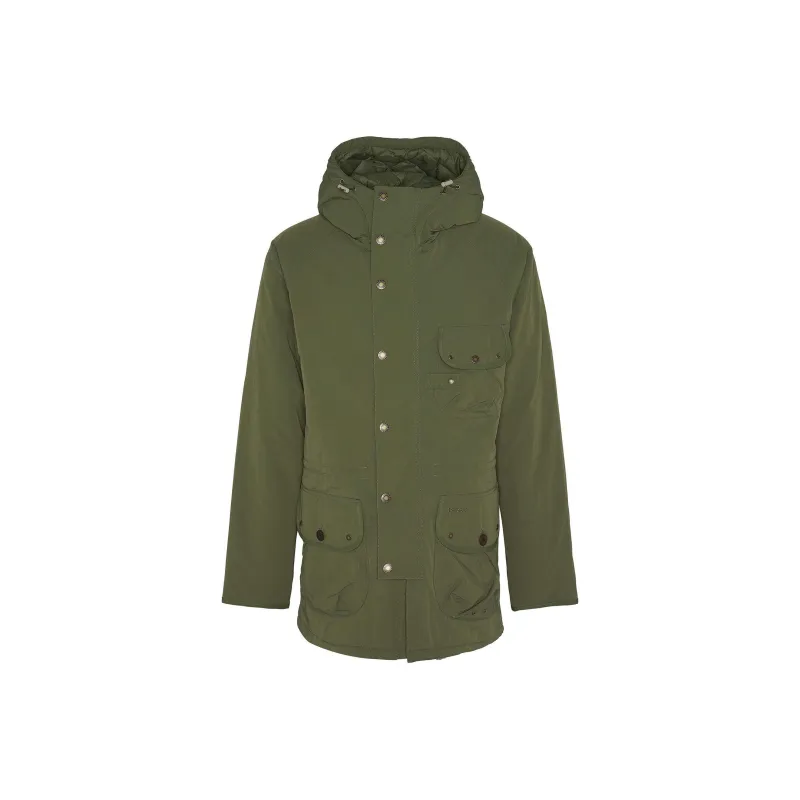 BARBOUR FW24 Puffer Jacket Men's Olive Green-0