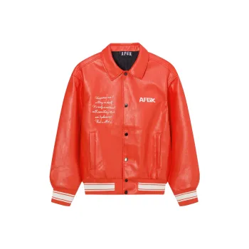 AFGK FW24 Leather Jacket Unisex
