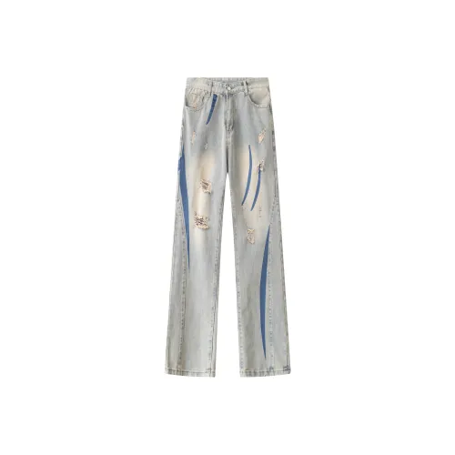 DEAR BETSY Jeans Unisex Medium Blue