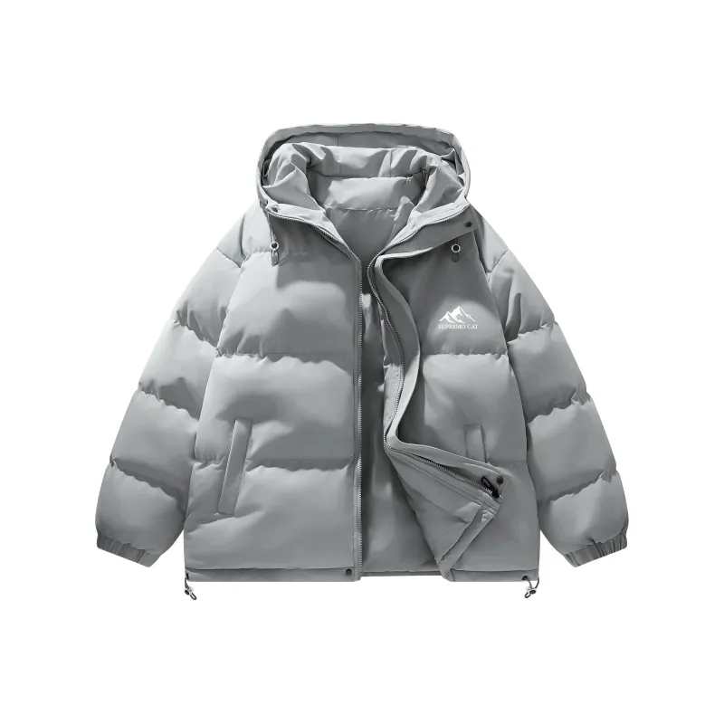 Supremo Cat Puffer Jacket Unisex-17