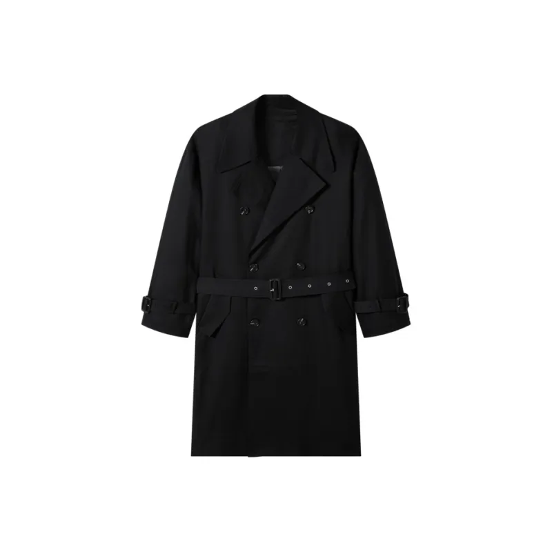 GXG Trench Coats Men Black-0