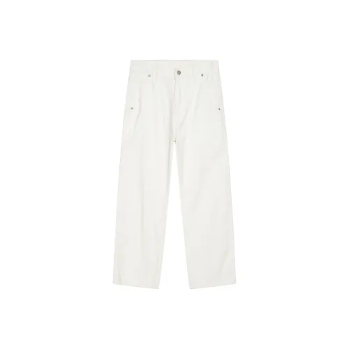 Voguo Relay Jeans Unisex White