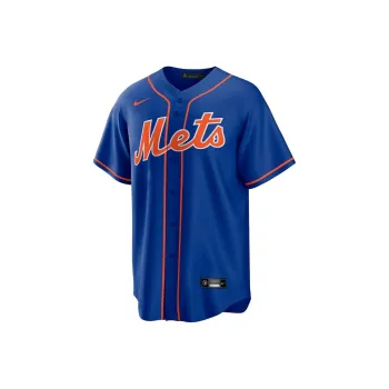 Nike New York Mets Jacob DeGrom Baseball Jacket Men's Blue