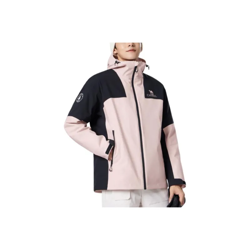 CAMEL x PENGUIN Water Resistant Windproof Breathable Warm Water Repellent Windbreaker Jacket Unisex-2