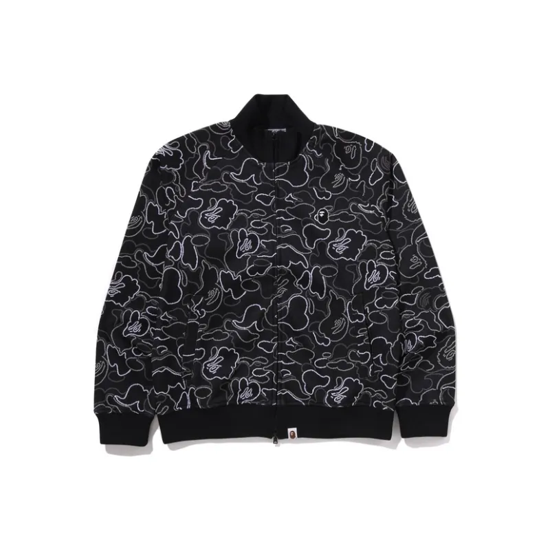 Bape Neon Camo Jacquard Track Jacket-2