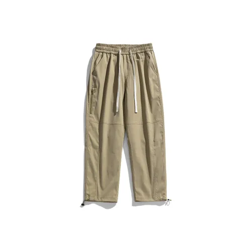 WARLI Casual Pants Unisex Khaki