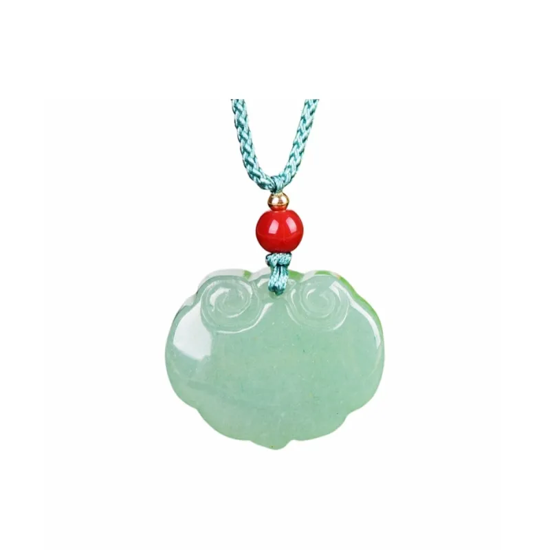 HUWEI Aventurine Jade Necklaces Unisex-0