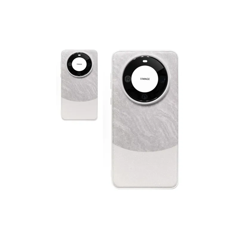 Bysionics Matte Material Glitter Marble Phone Cases Compatibility With Huawei Mate 60 Pro/Mate 70 Pro Couple Artistic-10